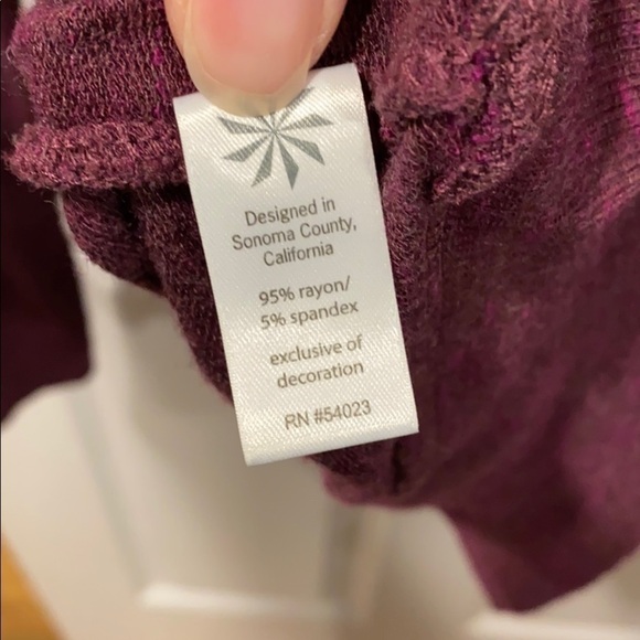 Athleta Burgundy Fitted Wrap Hoodie - Picture 9 of 16